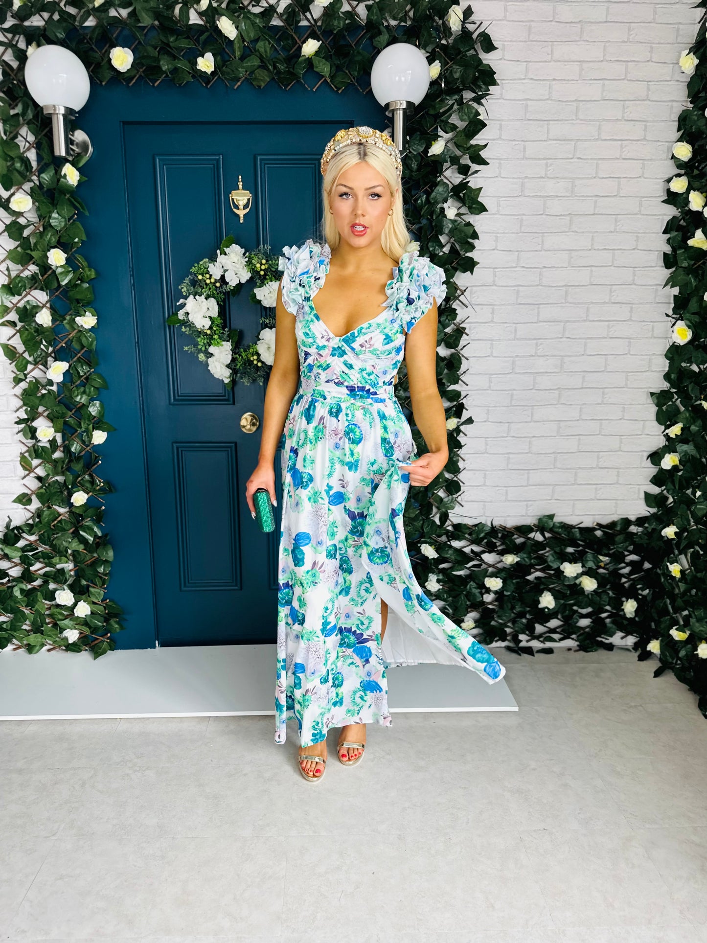 Bella Maxi Dress Green
