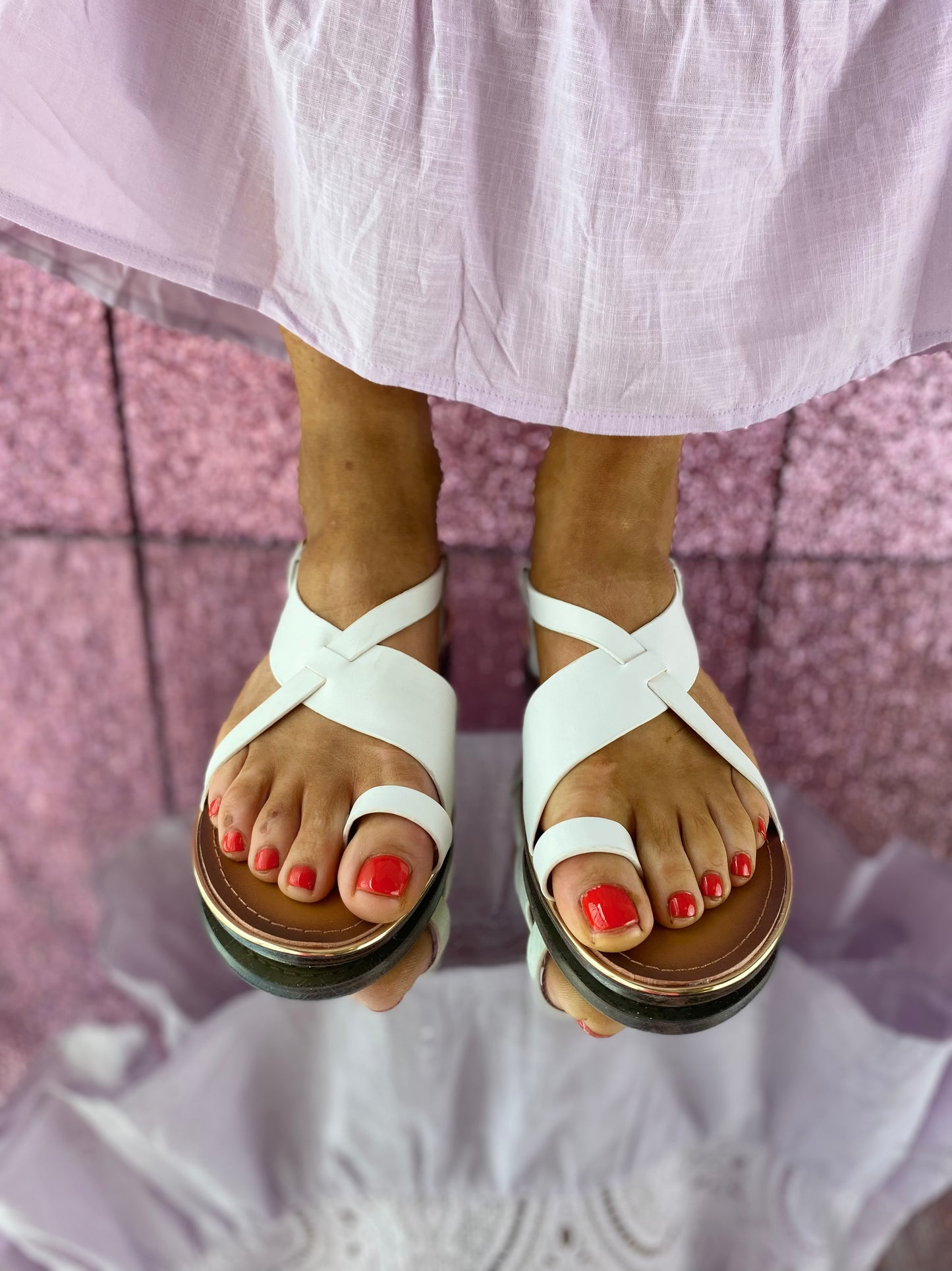 Luke Sandals White