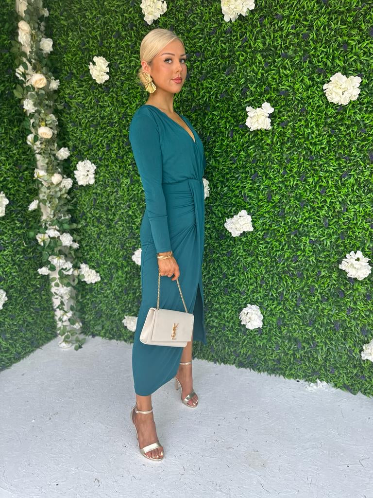 Savannah Dress Teal