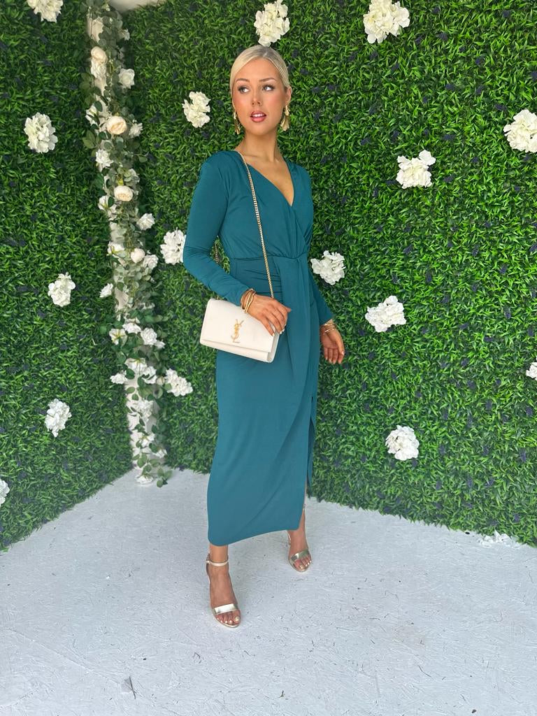 Savannah Dress Teal