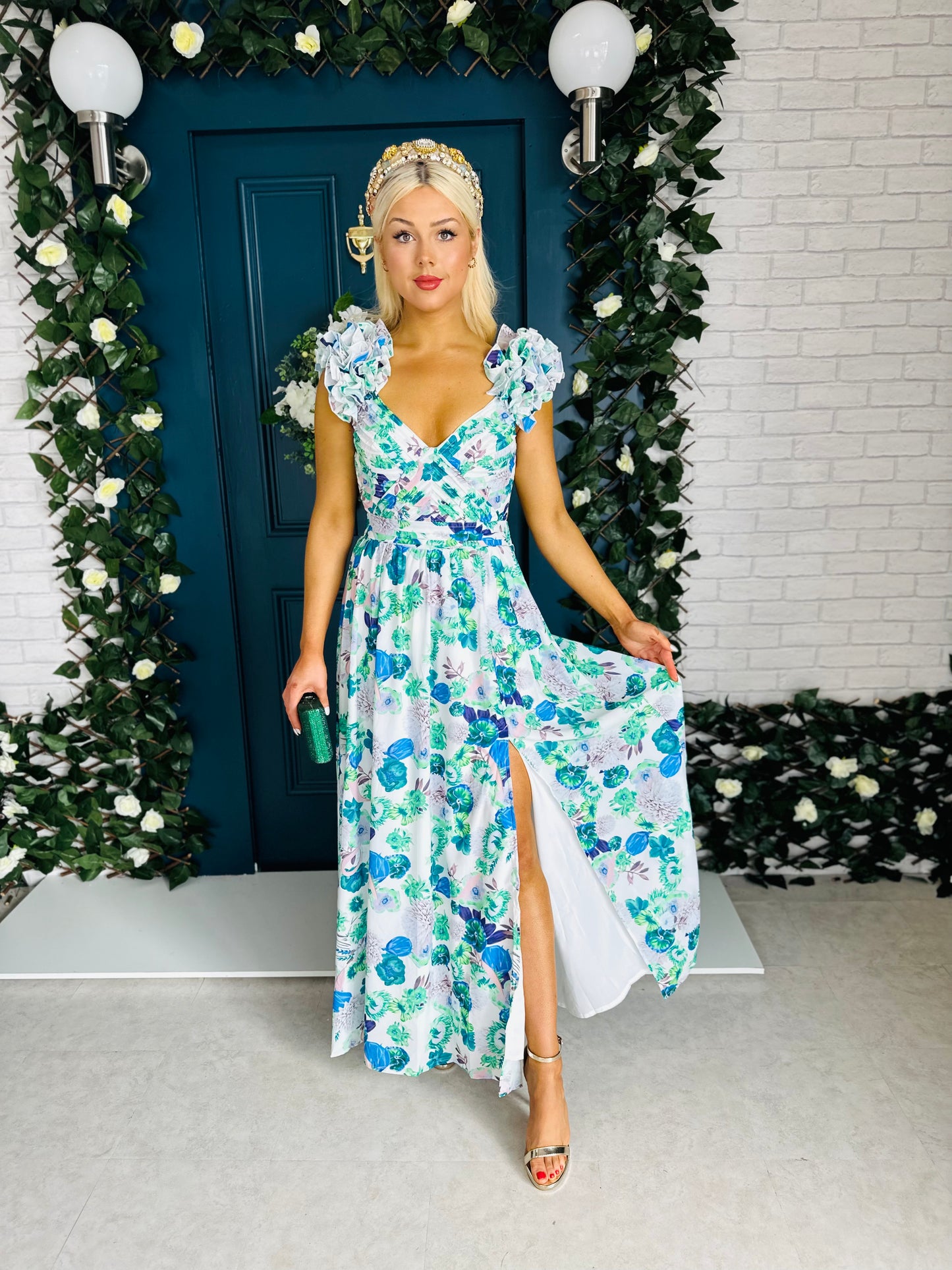 Bella Maxi Dress Green
