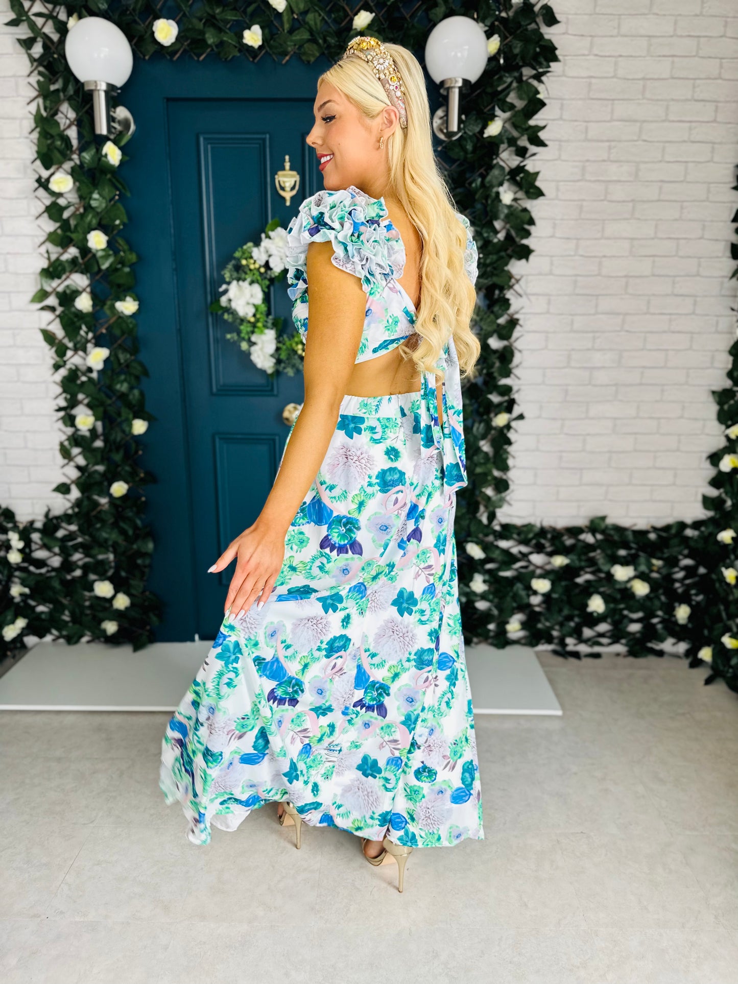 Bella Maxi Dress Green