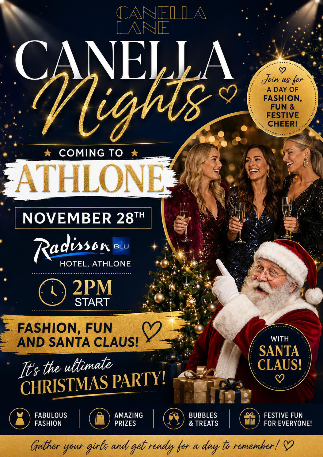 CANELLA NIGHTS - 28 Nov, Athlone