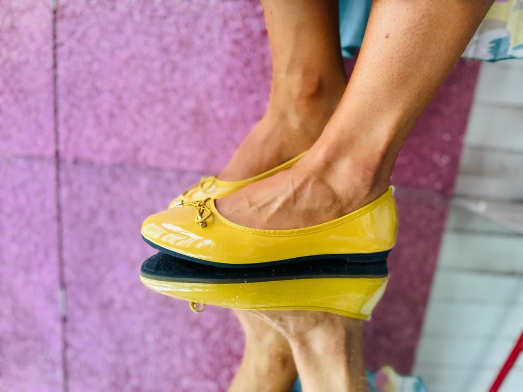 Stevie Ballet Pumps Yellow