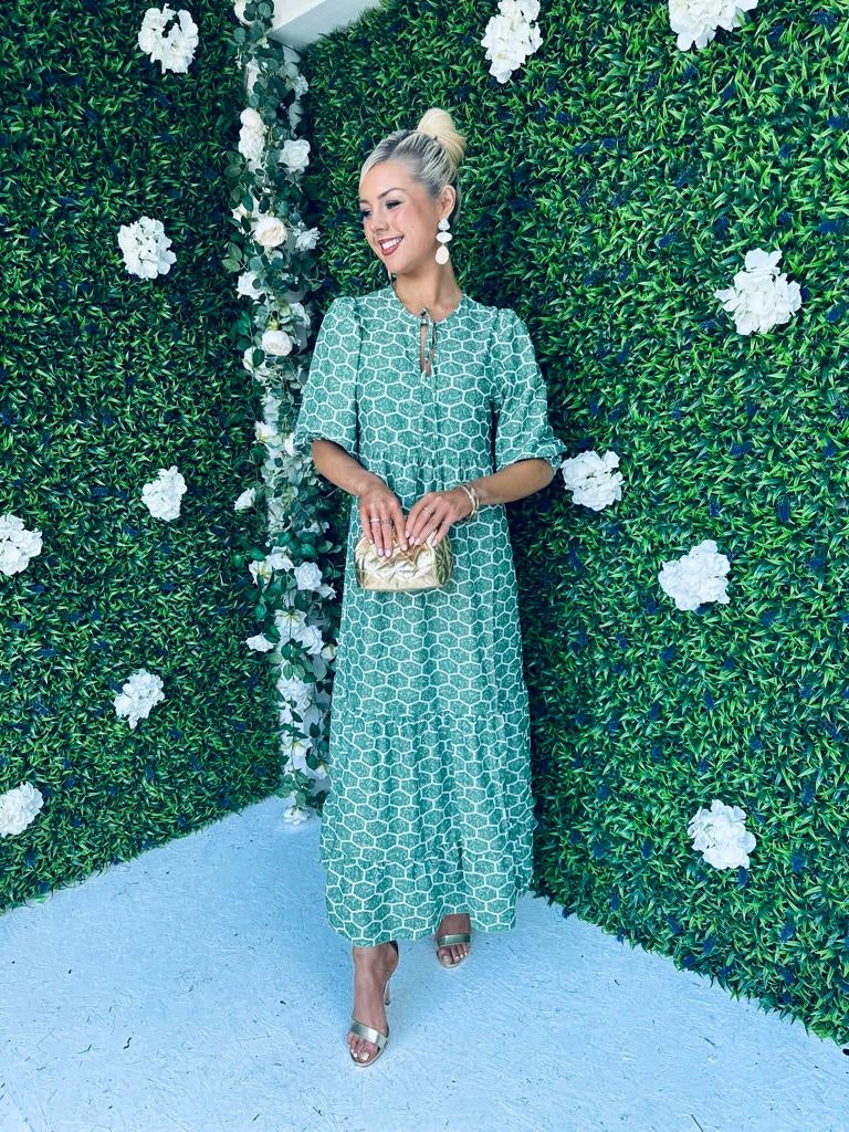 Sarah Maxi Dress Green