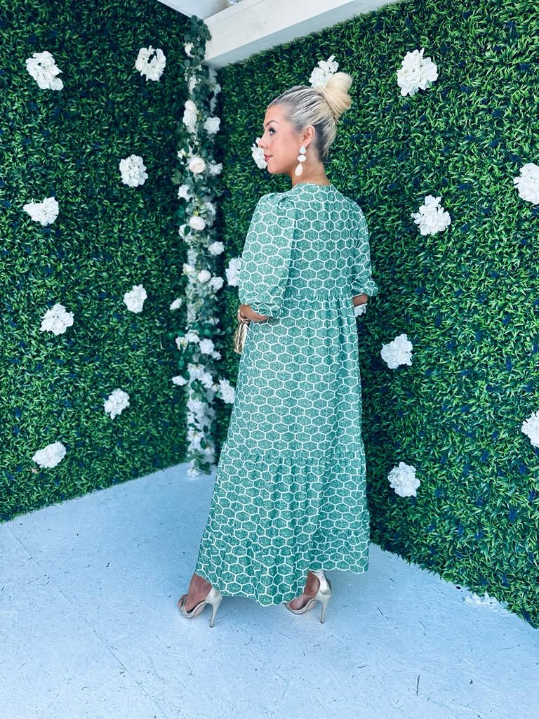 Sarah Maxi Dress Green