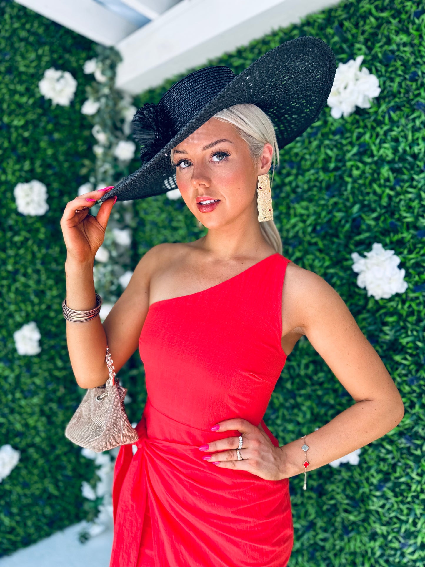 Sheila Midi Dress Morange
