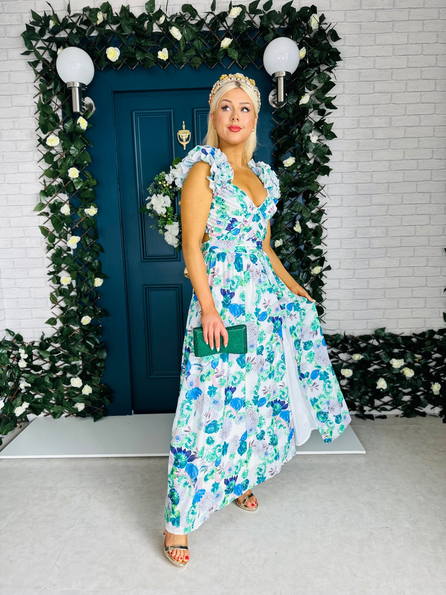Bella Maxi Dress Green