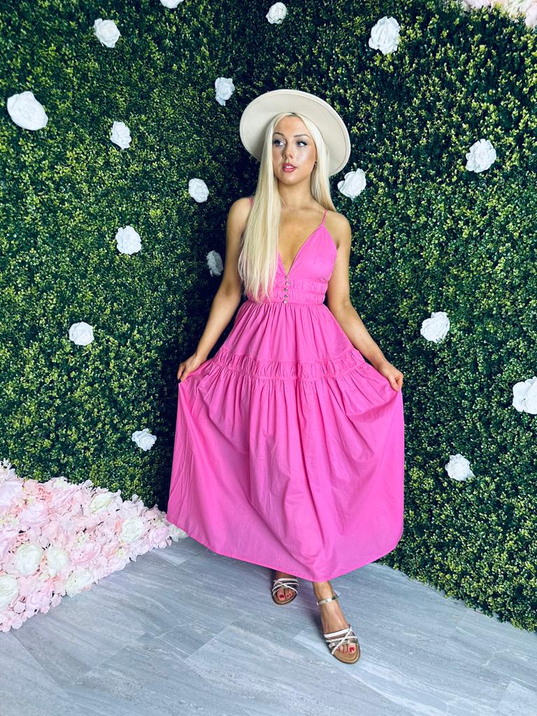 Nya Cami Dress Pink