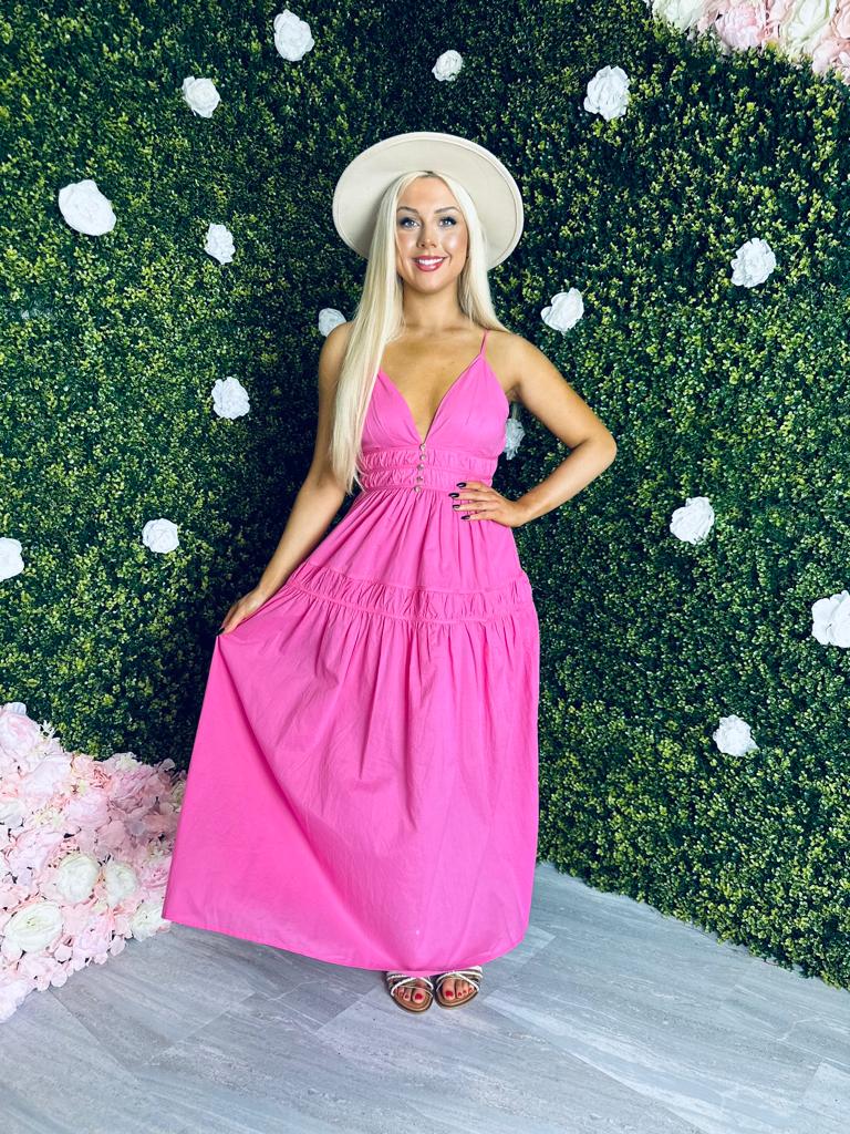 Nya Cami Dress Pink