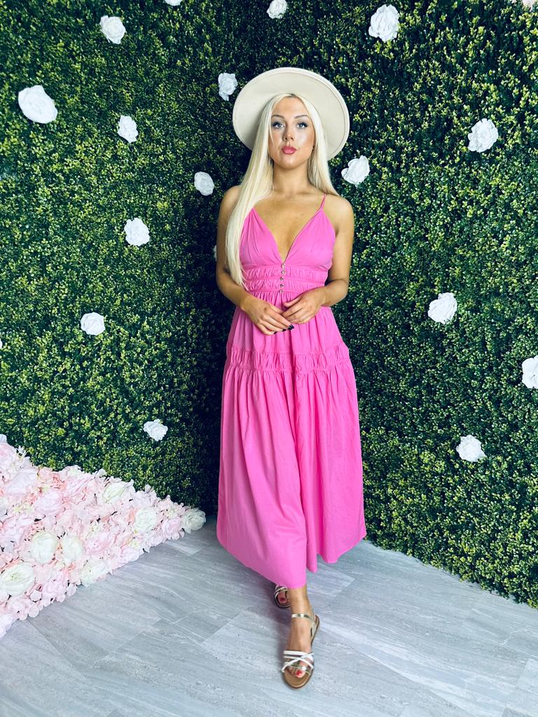 Nya Cami Dress Pink