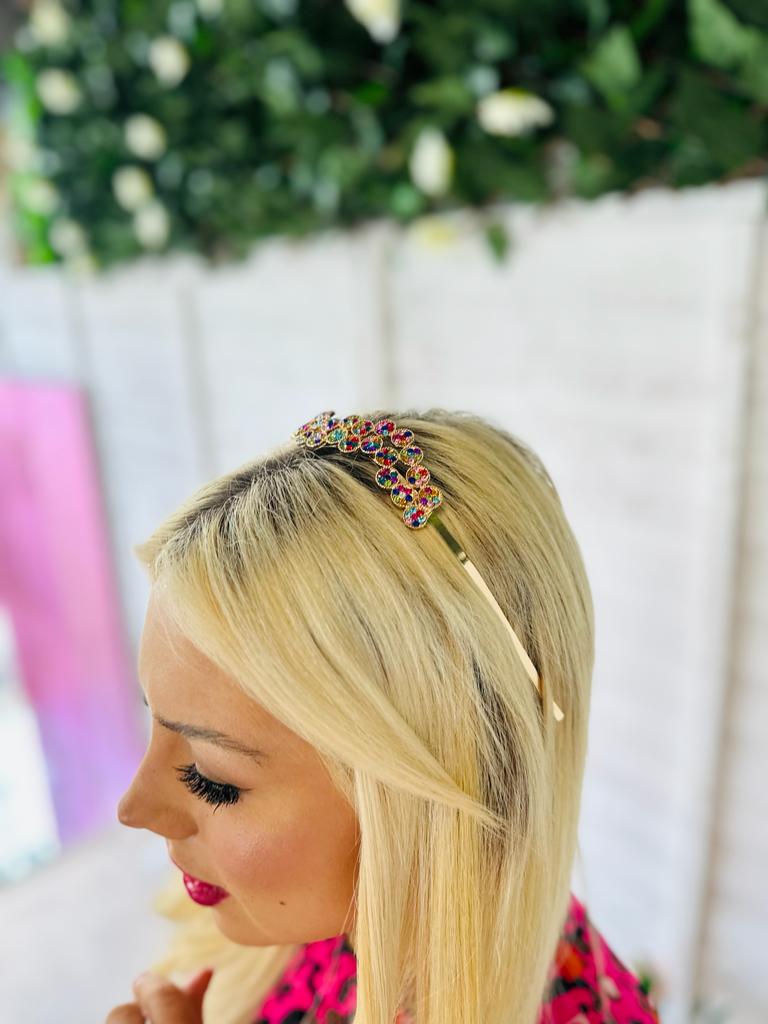 Kai Embellished Hairband Multi