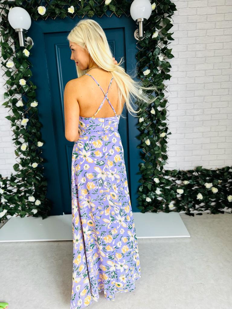 Teri Maxi Dress Lilac