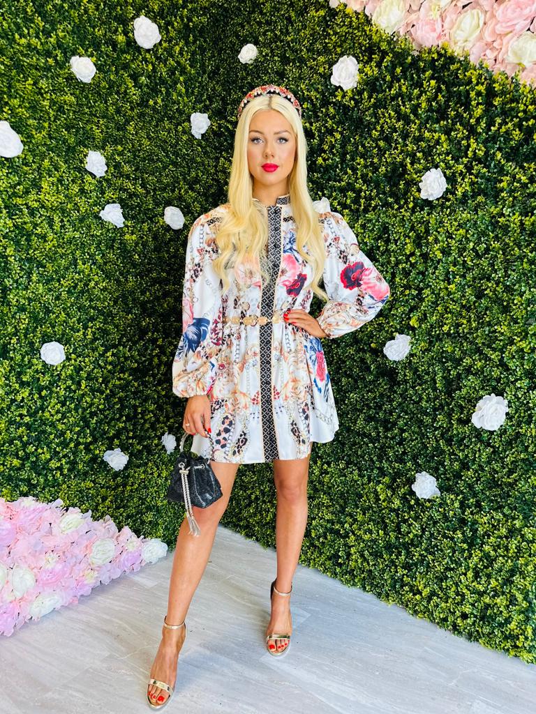 Ila Detailed Mini Dress