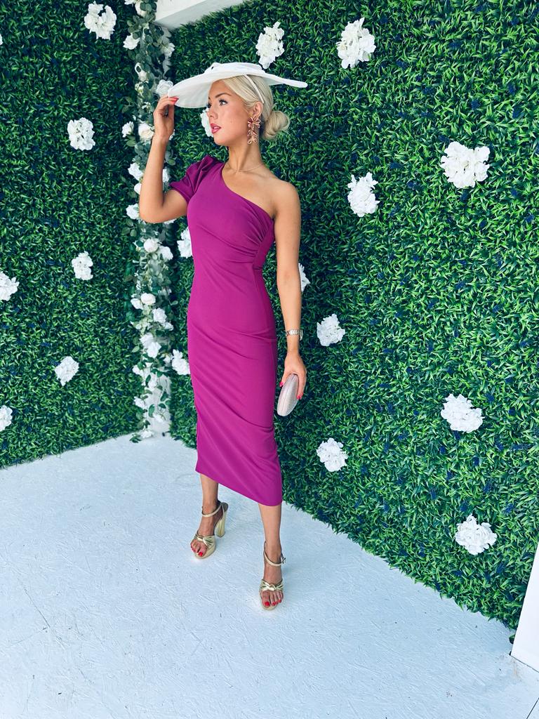 Kalen Midi Dress Orchid