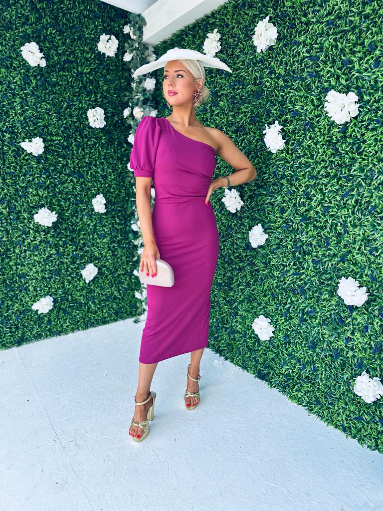Kalen Midi Dress Orchid