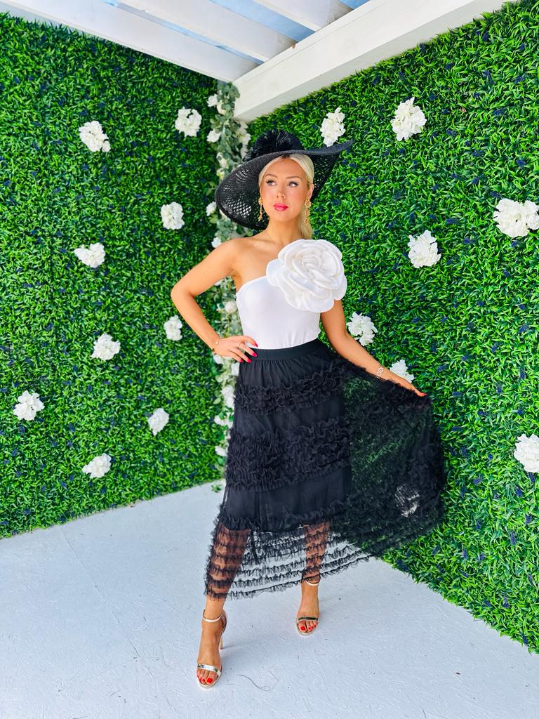 Jill Tulle Skirt Black