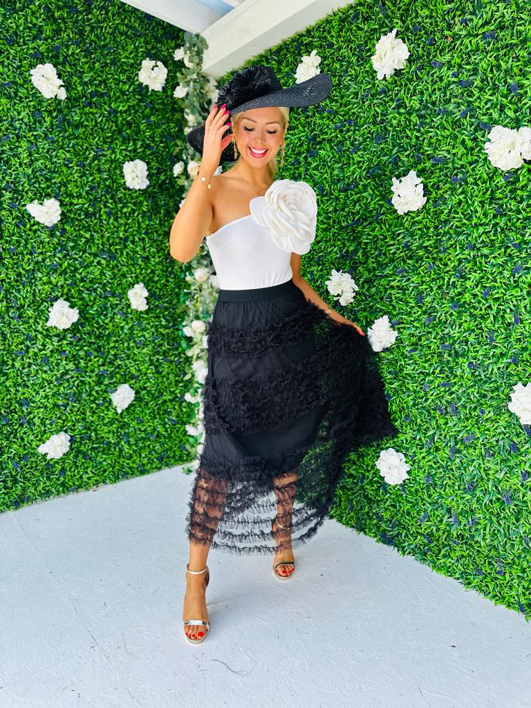 Jill Tulle Skirt Black