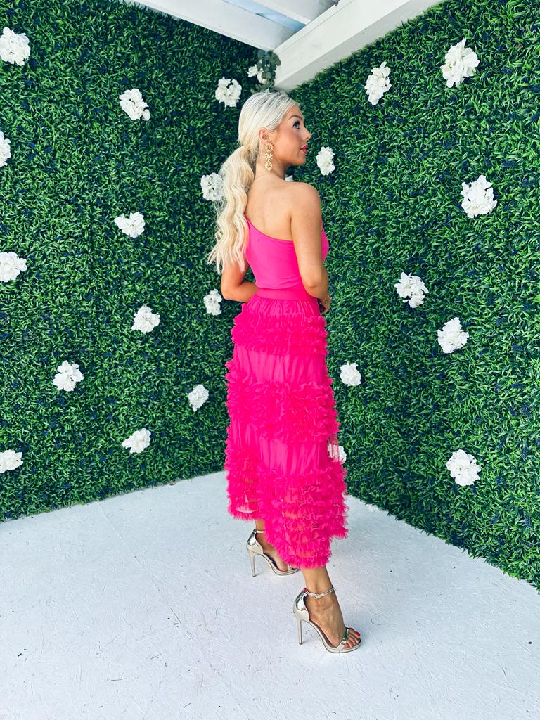 Jill Tulle Skirt Pink