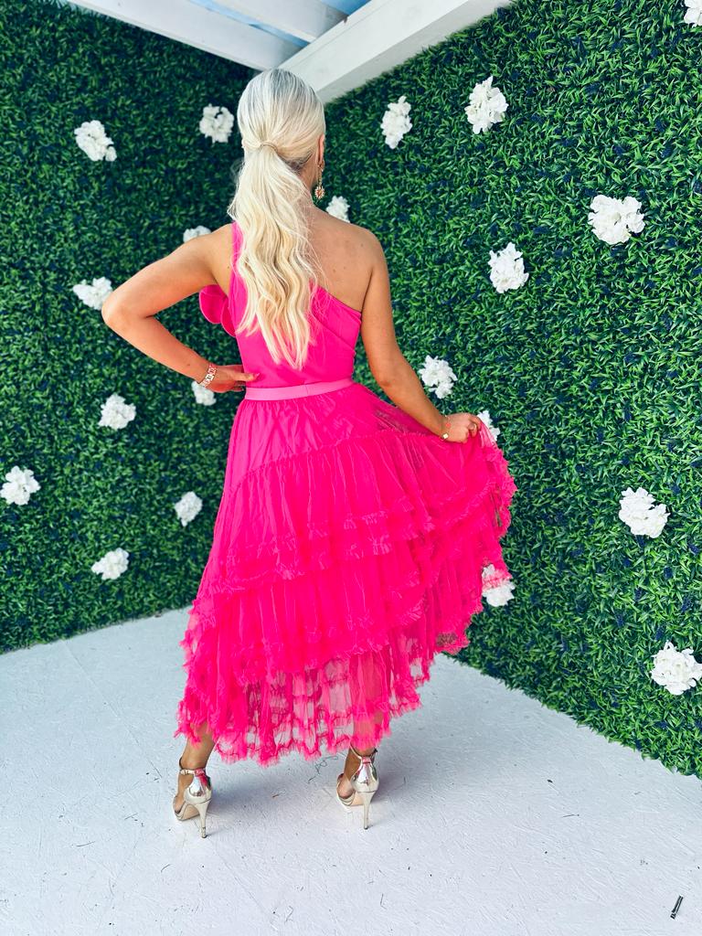 Dee Tulle Skirt Pink
