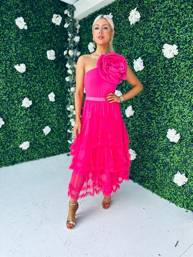 Dee Tulle Skirt Pink