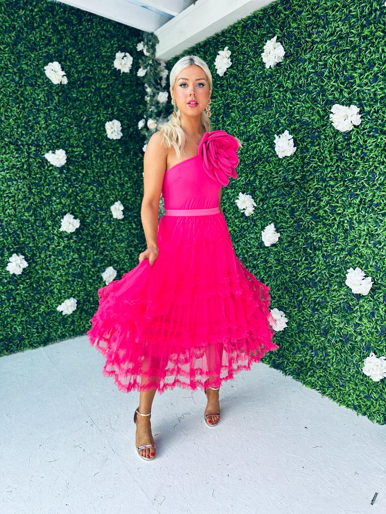 Dee Tulle Skirt Pink