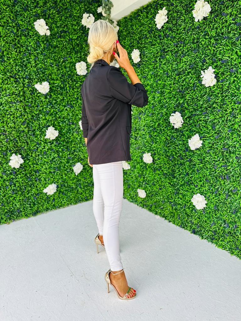 Pam Tailored Blazer Black