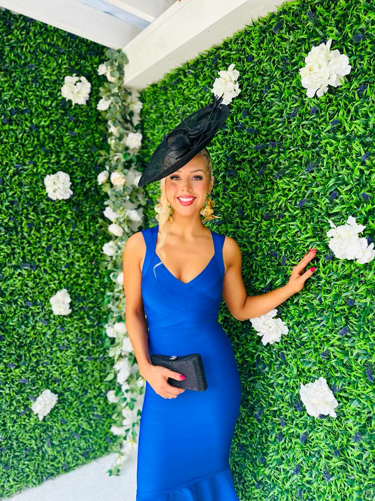 Cher Occasion Midi Dress Royal