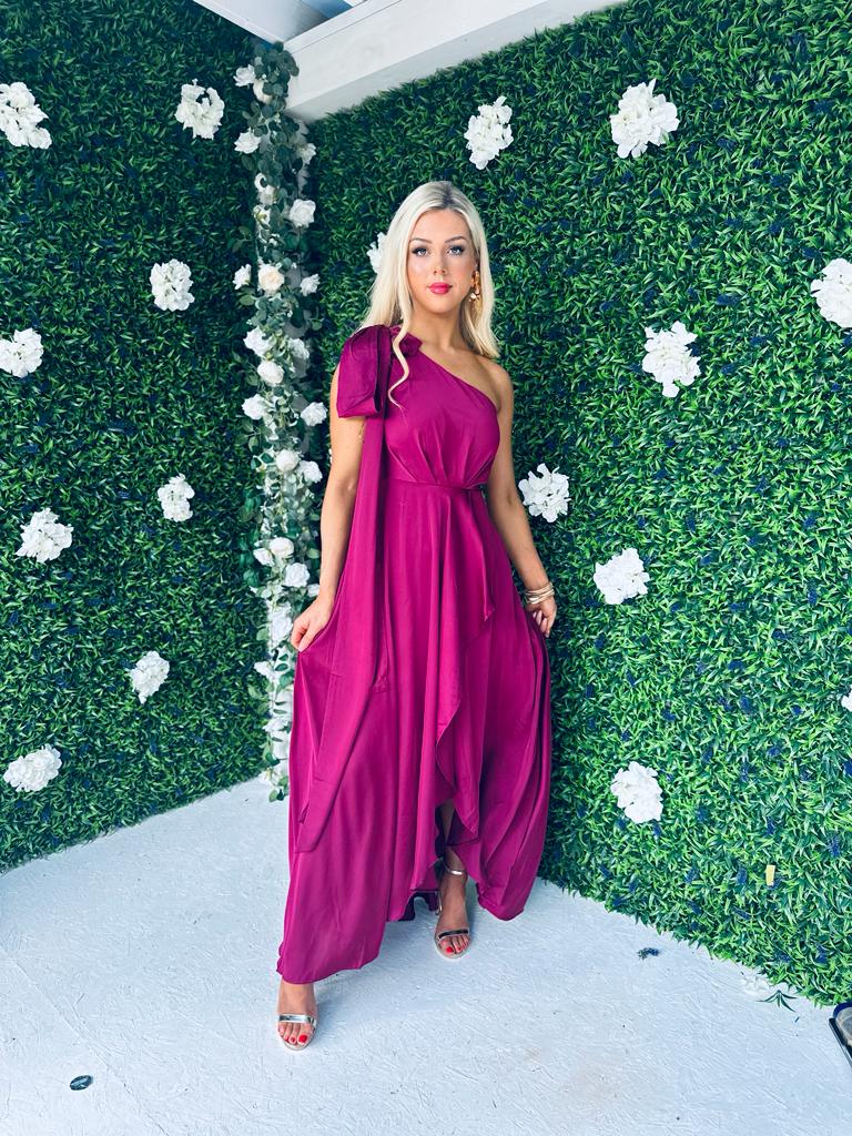Milly Maxi Occasion Dress Orchid