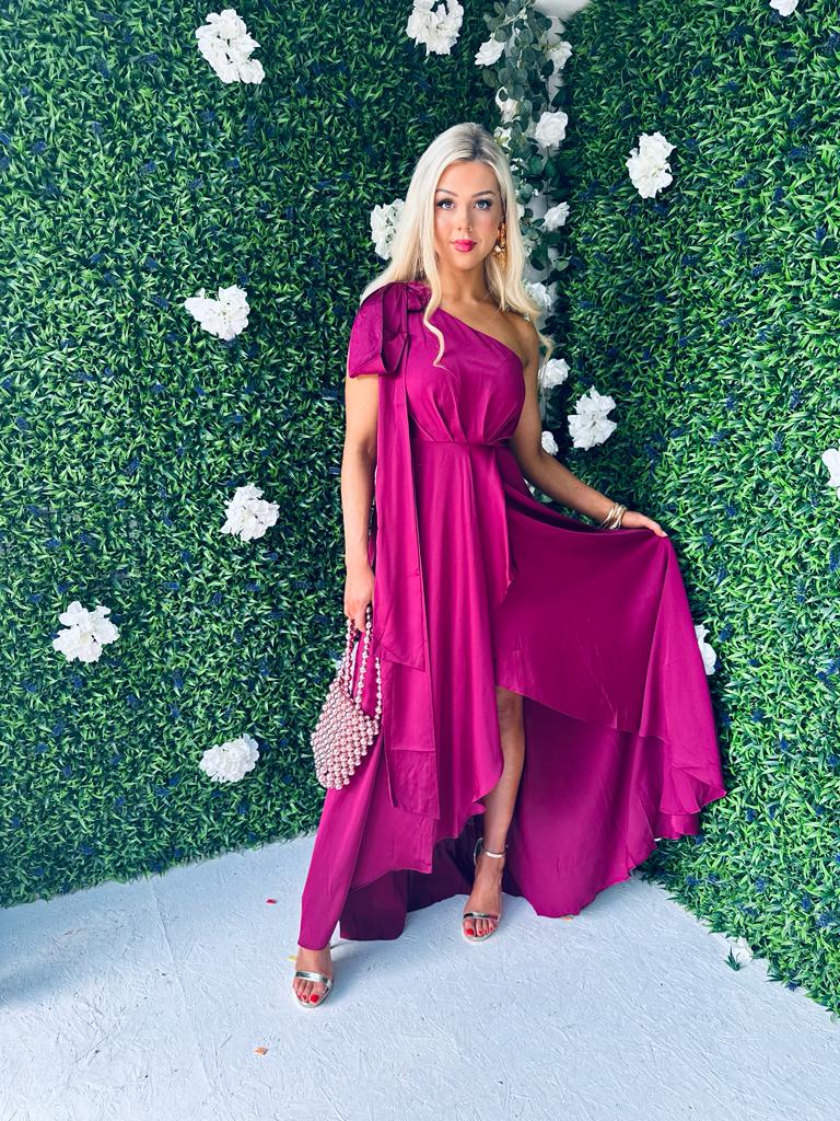 Milly Maxi Occasion Dress Orchid