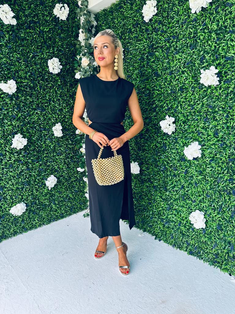 Hudson Midi Dress Black