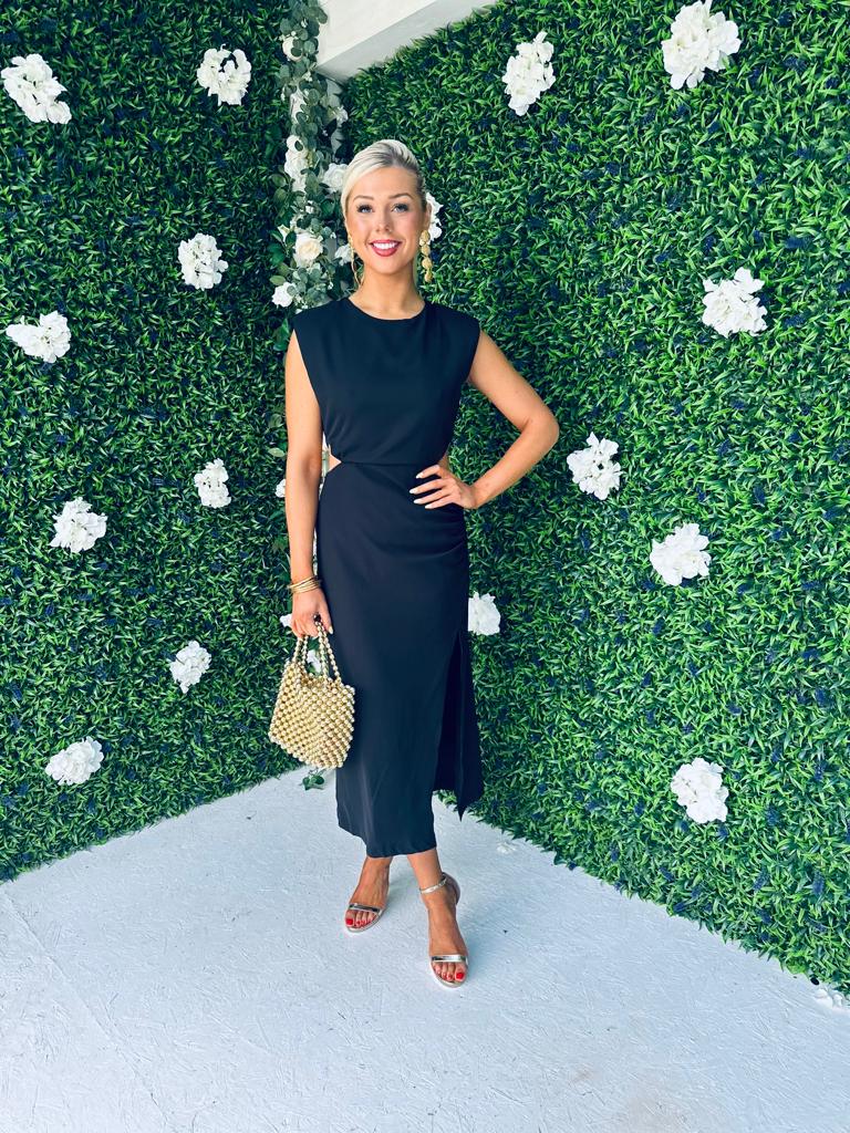 Hudson Midi Dress Black