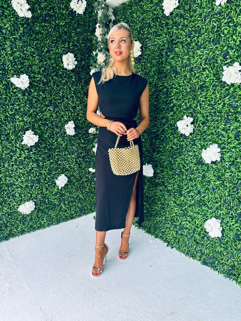 Hudson Midi Dress Black