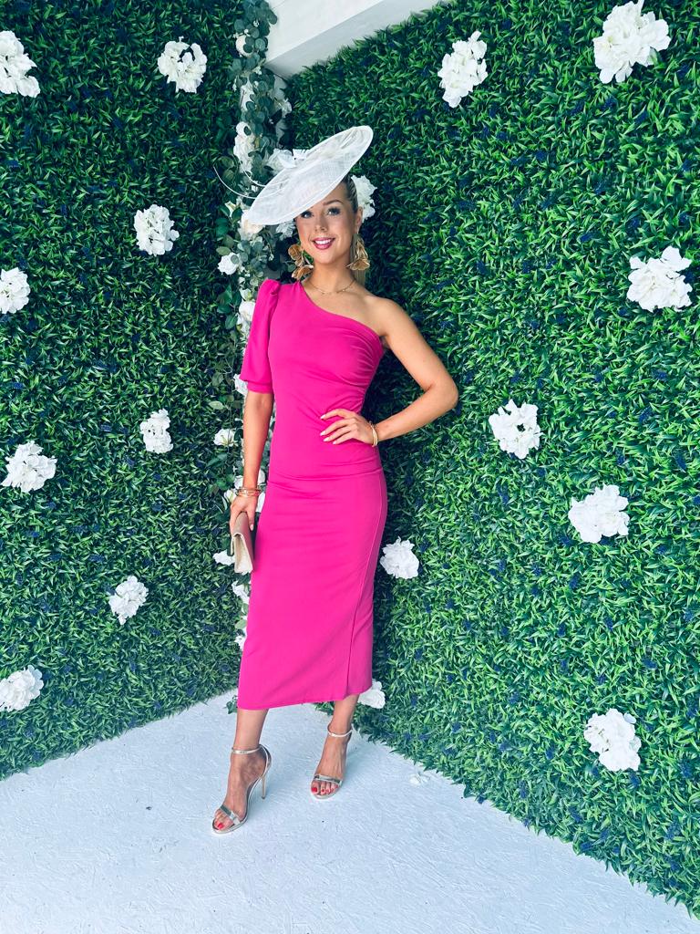 Kalen Midi Dress Pink
