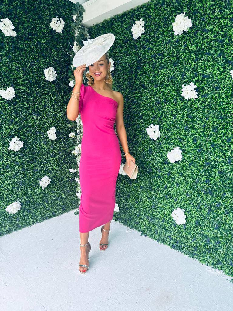 Kalen Midi Dress Pink