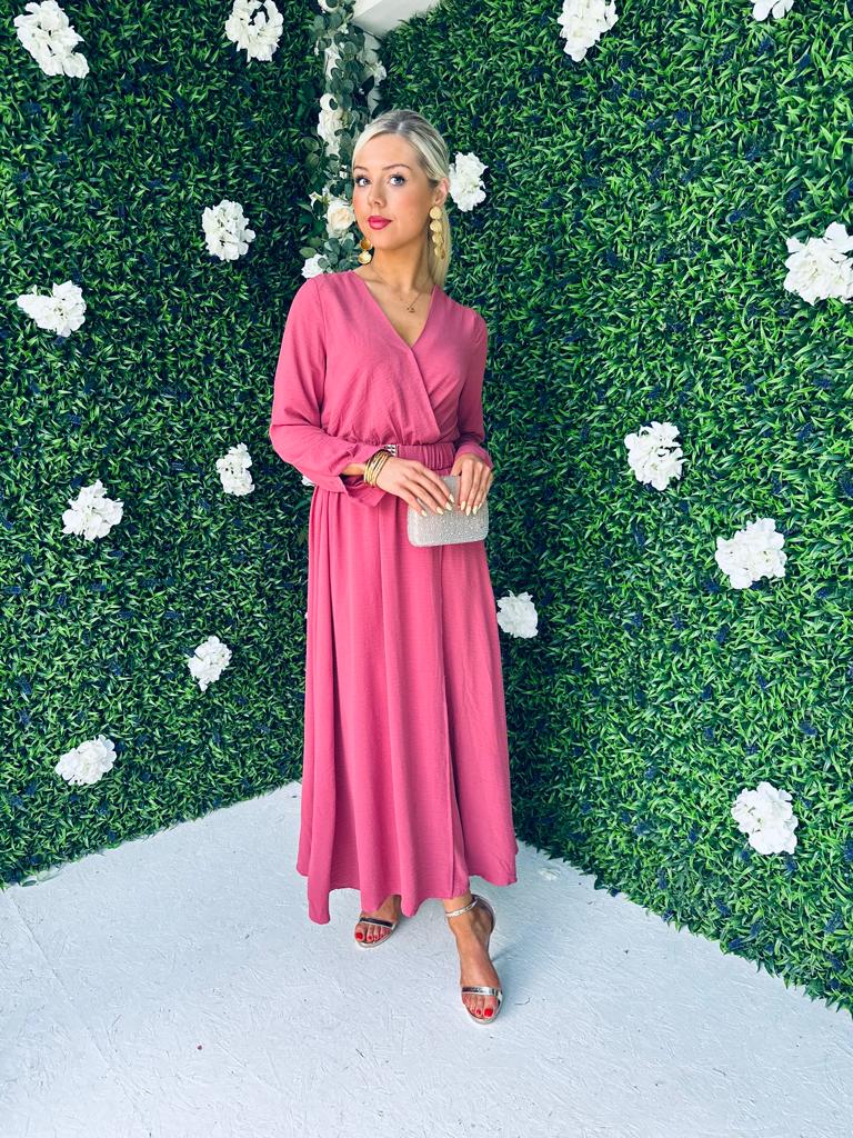 Stacie Maxi Dress Rose