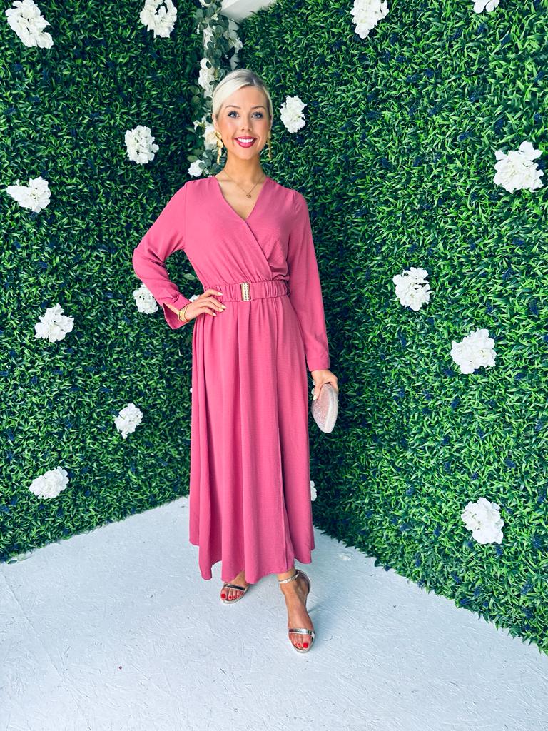 Stacie Maxi Dress Rose