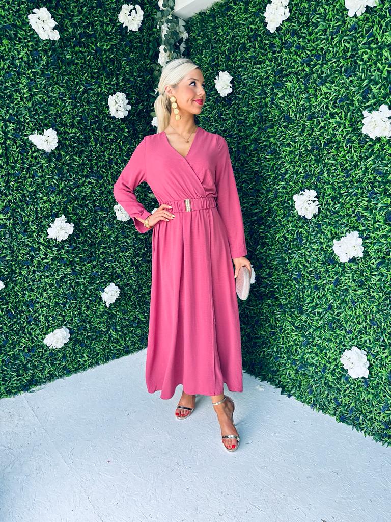 Stacie Maxi Dress Rose
