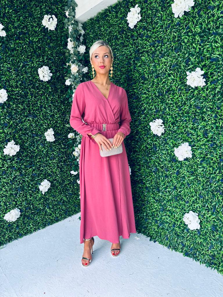 Stacie Maxi Dress Rose