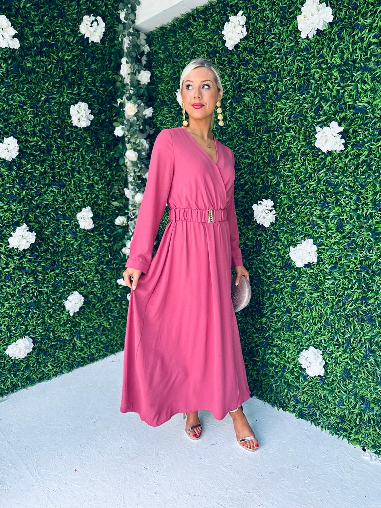 Stacie Maxi Dress Rose