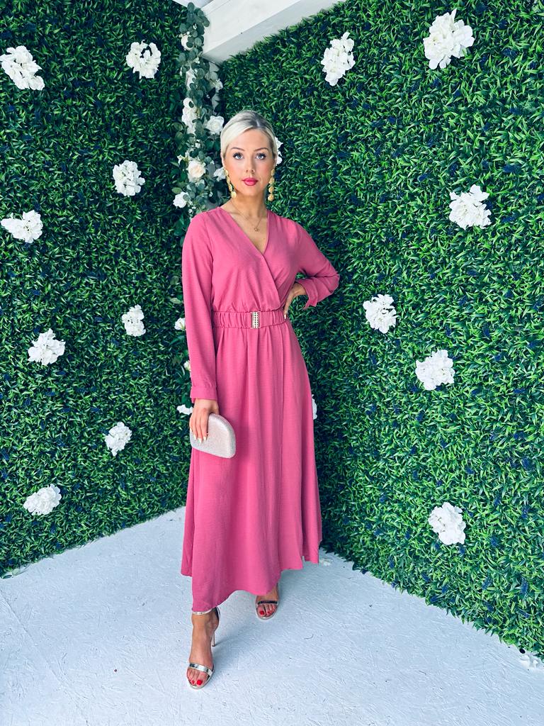 Stacie Maxi Dress Rose