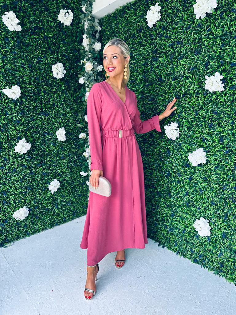 Stacie Maxi Dress Rose