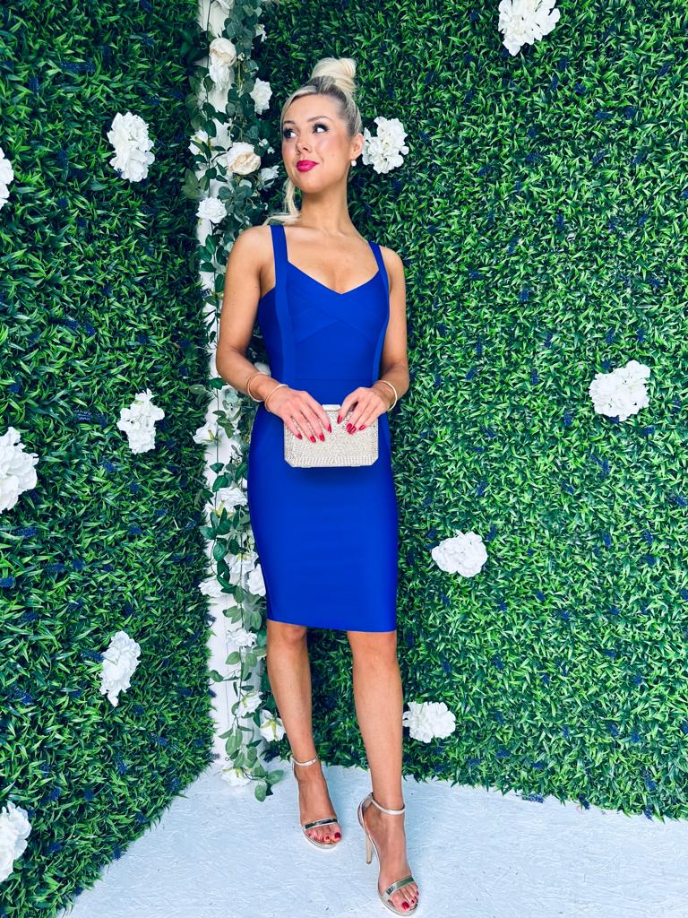 Sadhbh Occasion Mini Dress Royal
