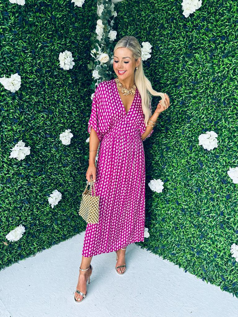 Rona Batwing Midaxi Dress