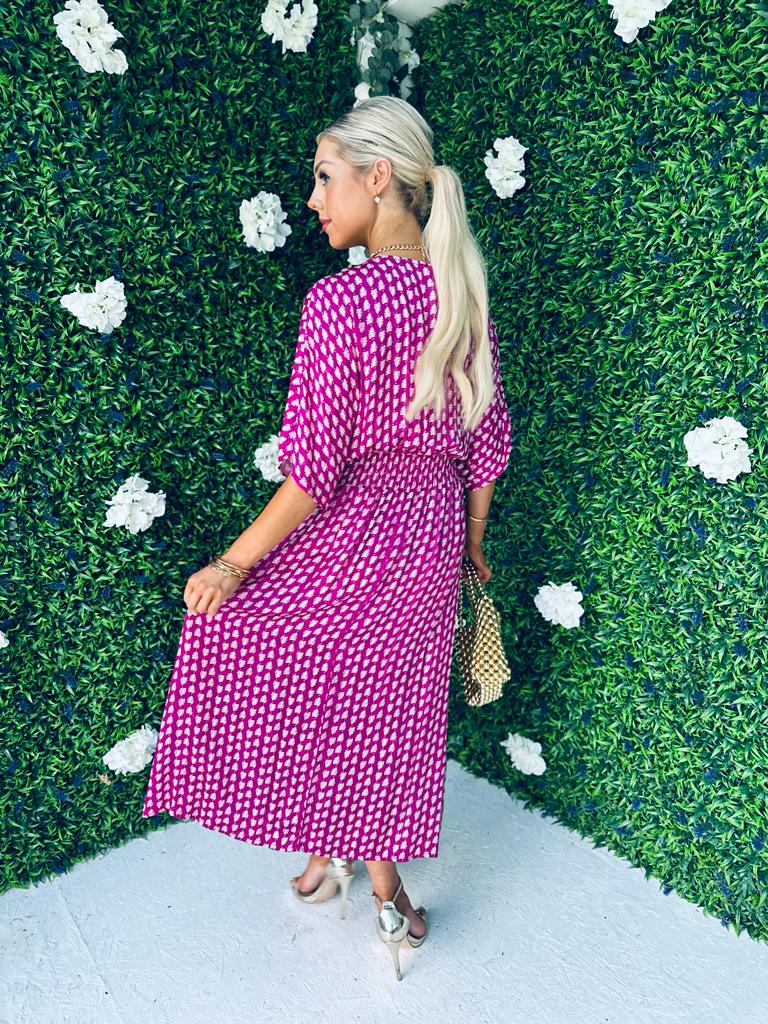 Rona Batwing Midaxi Dress
