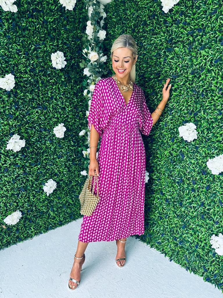 Rona Batwing Midaxi Dress