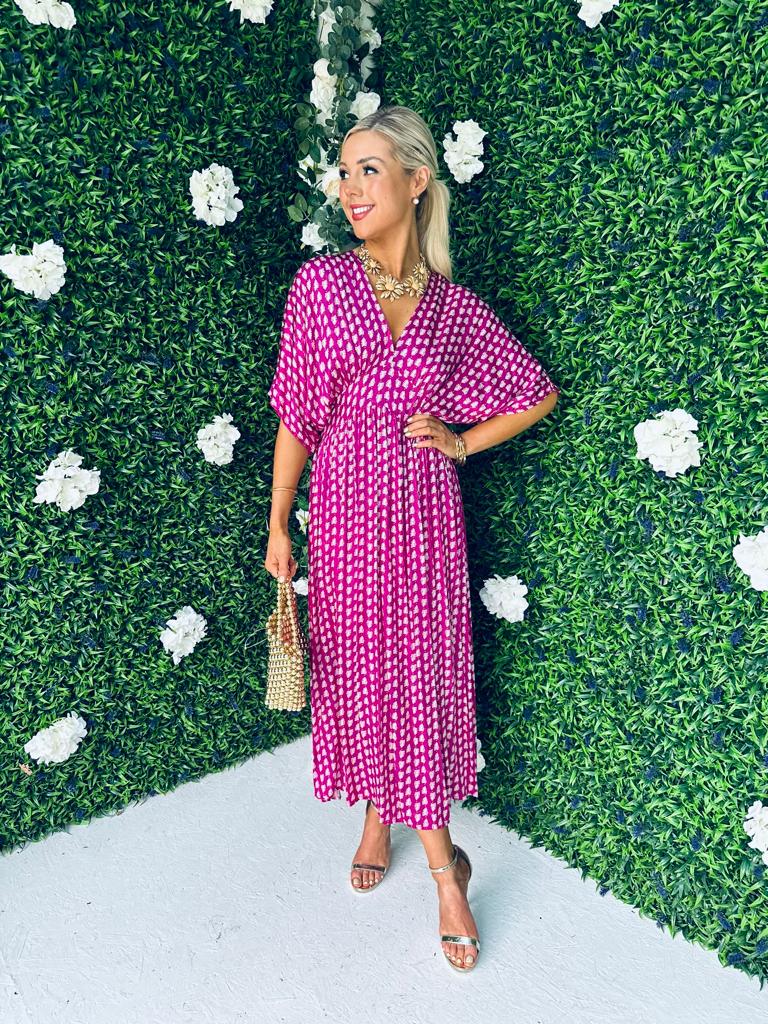Rona Batwing Midaxi Dress