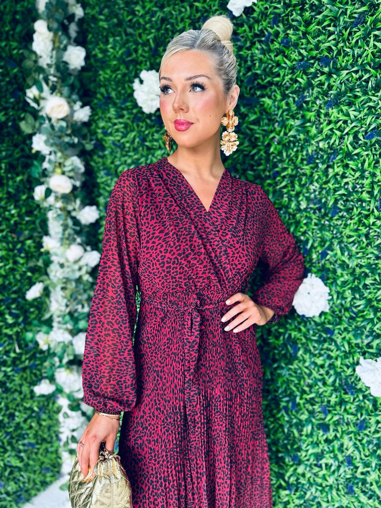 Gianna Pleated Midi Burg