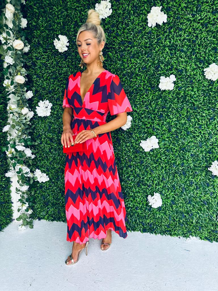 Siera Banded Midaxi Dress