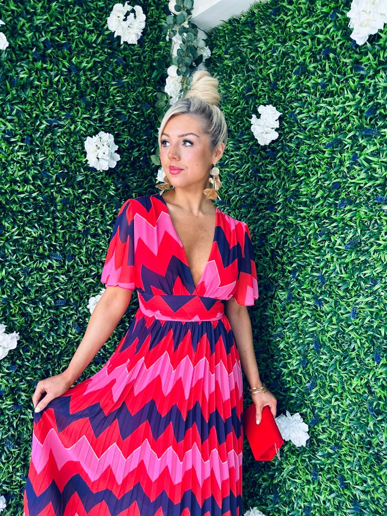 Siera Banded Midaxi Dress